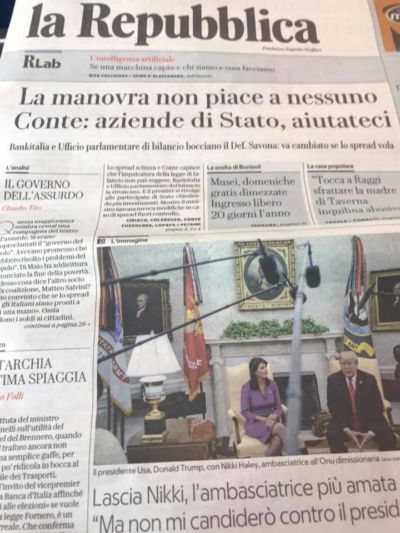 Maurizio Sarlo – Il primo Primo Ministro “ombra” della storia Italiana, ora, chiede aiuto alle “Aziende di Stato”!!!